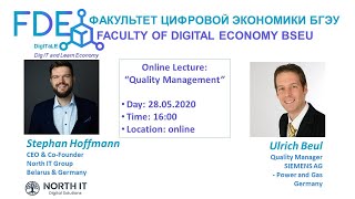 Online Lecture: Quality Management
