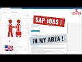 How to find SAP Jobs in my Area? [english]
