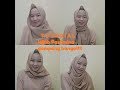 Tutorial Hijab Pashmina Diamond Simple