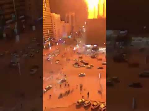 الحوثيين يقصفون الإمارات إنفجارات هائلة تهز العاصمة الإماراتية أبوظبي