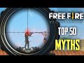 Top 50 Myths in Freefire Battleground Compilation I Ultimate Guide To Become A Pro