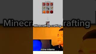 minecraft crafting are op 😍 costom crafting table secret recipe #minecraft #gaming #shorts