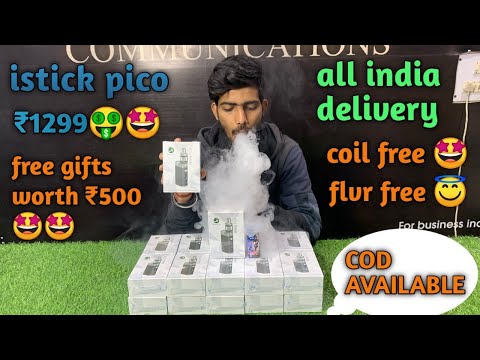 Eleaf istick pico || unboxing video || smoke test || full setup || price ₹1299??