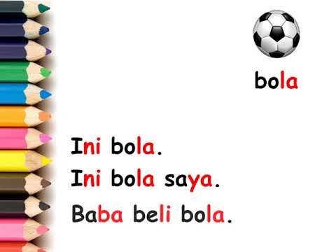 Membaca Ayat Mudah Kvkv Cikgu Rogayah Youtube