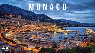 Monaco Drone Tour | Stunning Marina & Coastal City Views in 4K ULTRA HD
