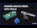 Reading Analog Signals with Raspberry Pi Pico | MicroPython