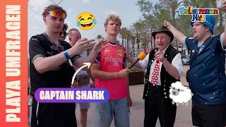Malle ohne Hotel?! Playaumfragen mit Captain Shark