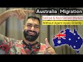 How to migrate australia  without agent skilled  non skilled workers  free apply  directly