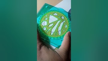 Simple Spirograph Design Geometric shapes 076 #shorts #ytshorts #trending