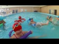 Детская тренировка по плаванию дети 4-6 лет