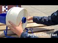 How to use the polyesterband set