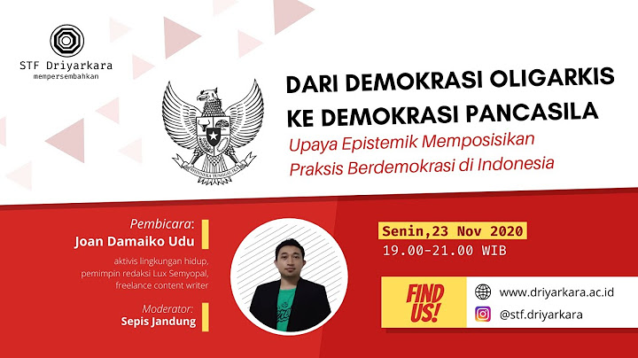 Pelaksanaan negara yang Demokrasi merupakan Wujud pelaksanaan Pancasila pada sila Ke