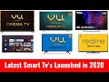Latest Smart Tv's launched in 2020 || List of all latest tv