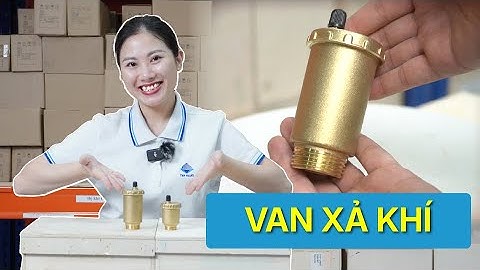 VAN XẢ KHÍ (AIR VENT VALVE): Nguyên lý làm việc và cấu tạo của van xả khí