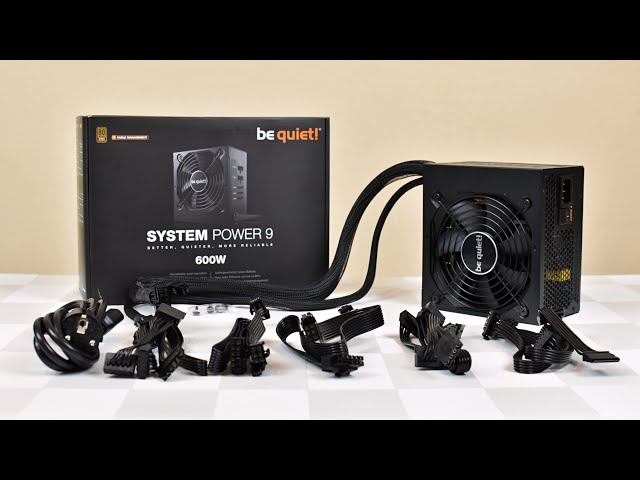 Alimentation PC - Be Quiet! - System Power 9 CM - 500W