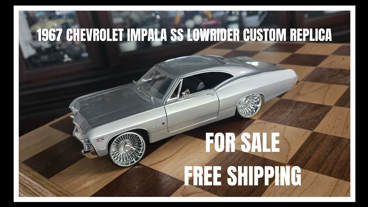 1967 Chevrolet Impala SS Lowrider Custom  Diecast Replica
