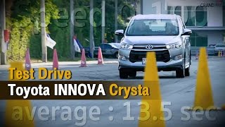 Test Drive : TOYOTA INNOVA Crysta 2.8 Diesel