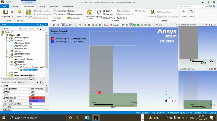 Forging Simulation on Ansys
