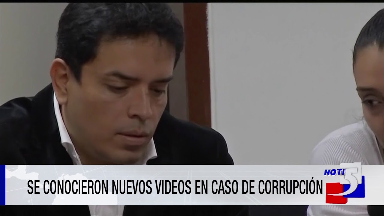 Se conocieron nuevos videos en caso de corrupción showroom job