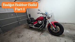 Budget Bobber Build | 2005 Suzuki M50 | Part 1