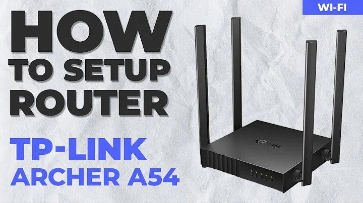 ✅ How to Setup TP-Link Archer A54 (EU version)