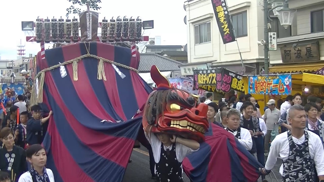 18若松東町 幌獅子 石岡のおまつり 常陸國總社宮例大祭 平成30年度 Youtube