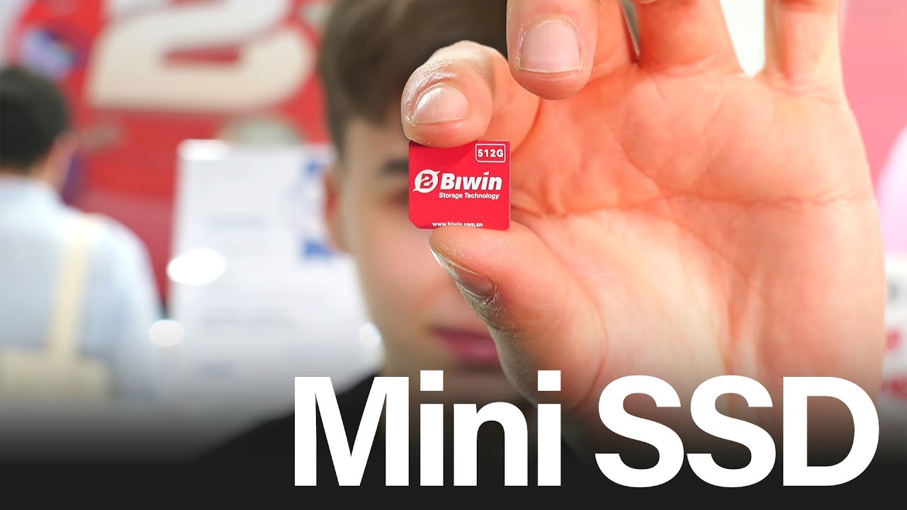 video BIWIN Mini SSD