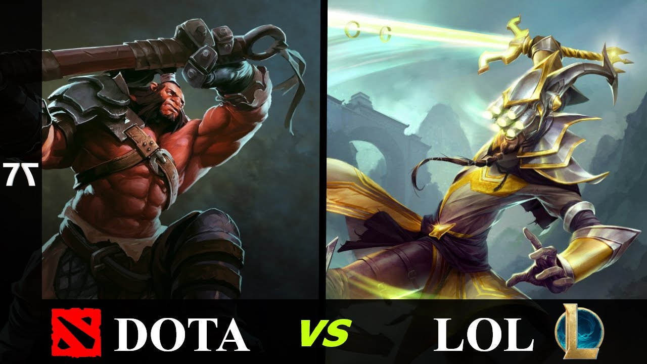 DOTA 2 vs LOL  |   Defence of the Ancients vs League of Legends