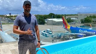 Airport lounge with a swimming pool - Punta Cana, Dominican Republic