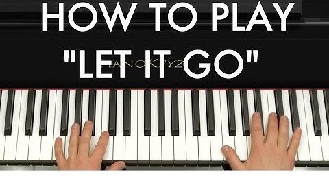 How to Play "Let It Go" (Disney