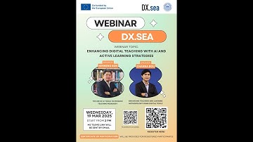 Cambodian Partner Webinar 3: AI & Active Learning Strategies for Digital Teaching [19 March 2025]