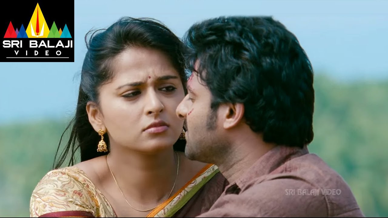 Mirchi Movie Anushka and Prabhas Scene  Prabhas Anushka Richa  Sri Balaji Video