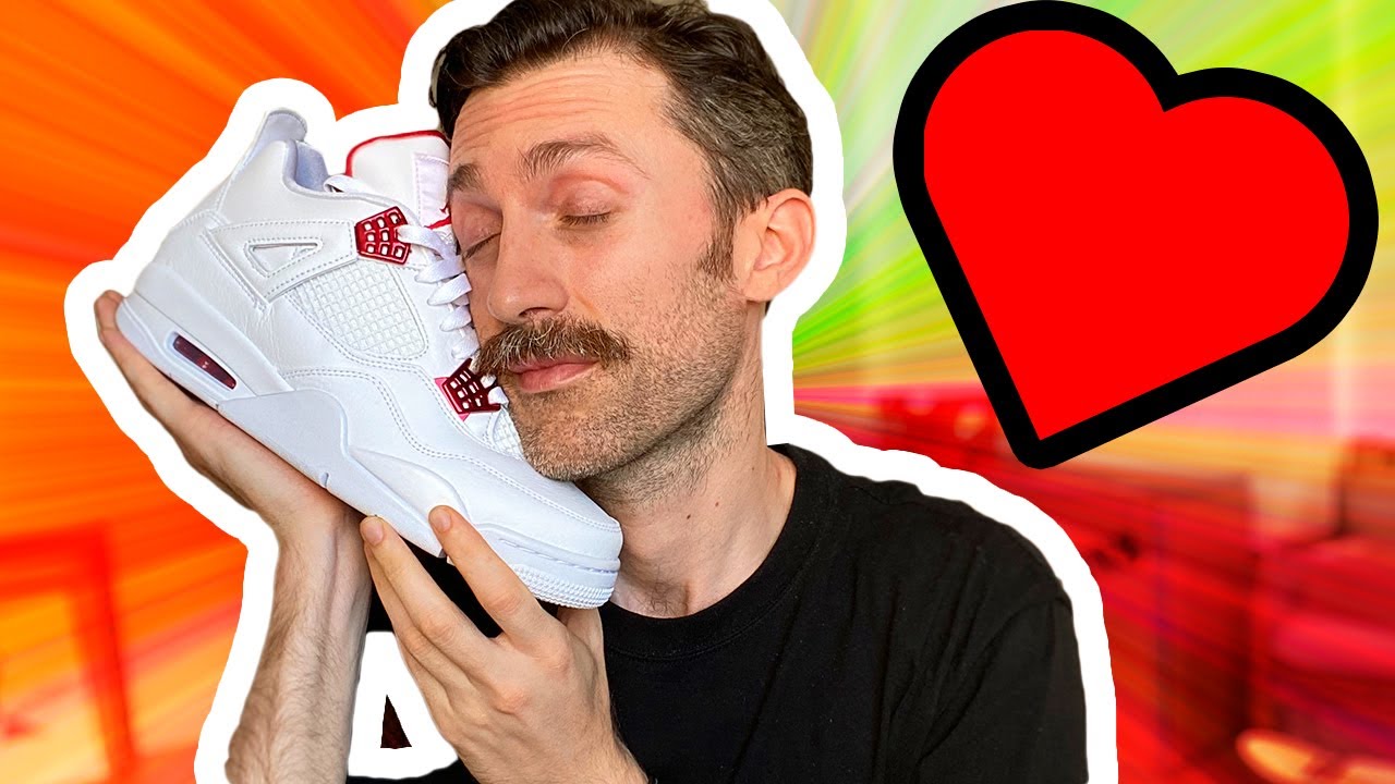 Air Jordan IV Metallic Red - AMOR a PRIMERA VISTA! - YouTube