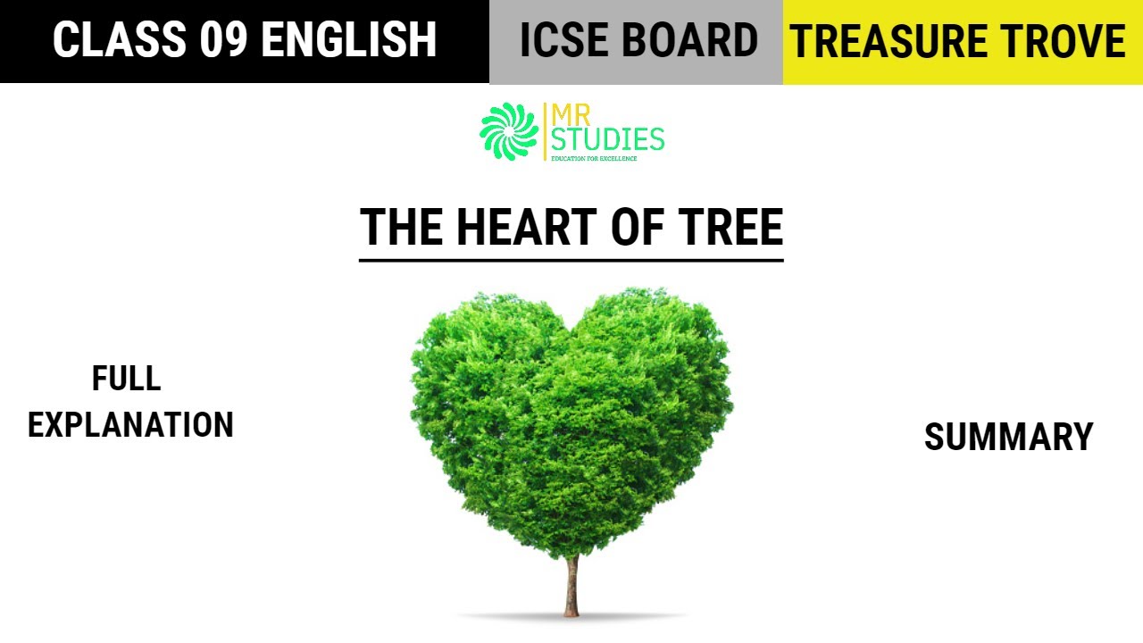 The Heart of the Tree ICSE Poem English Treasure Trove class 9