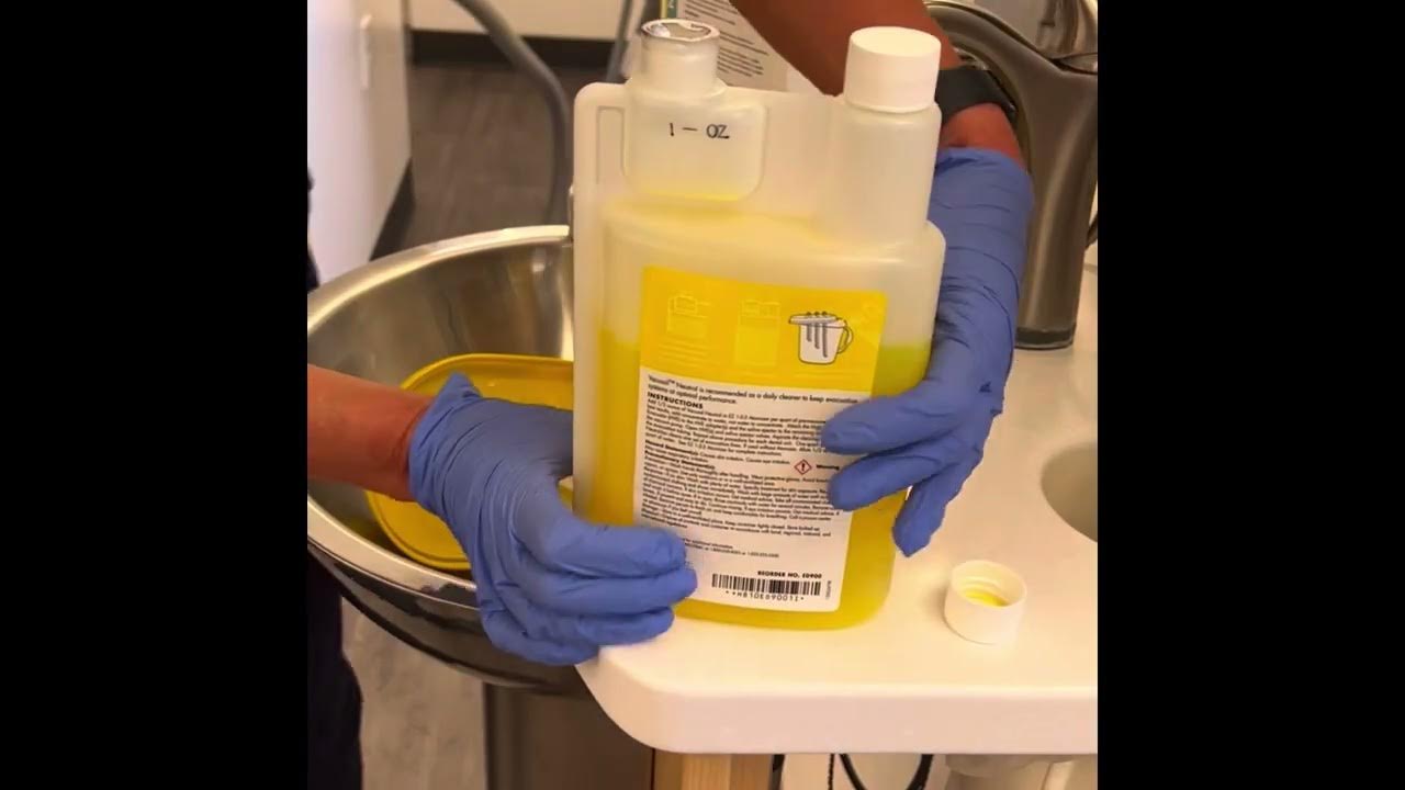 How to use Vacusol Line Cleaner YouTube