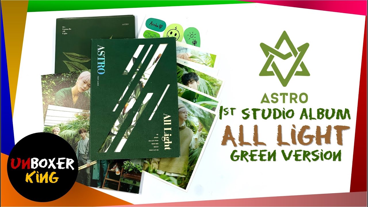 ASTRO 아스트로 || ALL LIGHT || GREEN VERSION || KPOP ALBUM