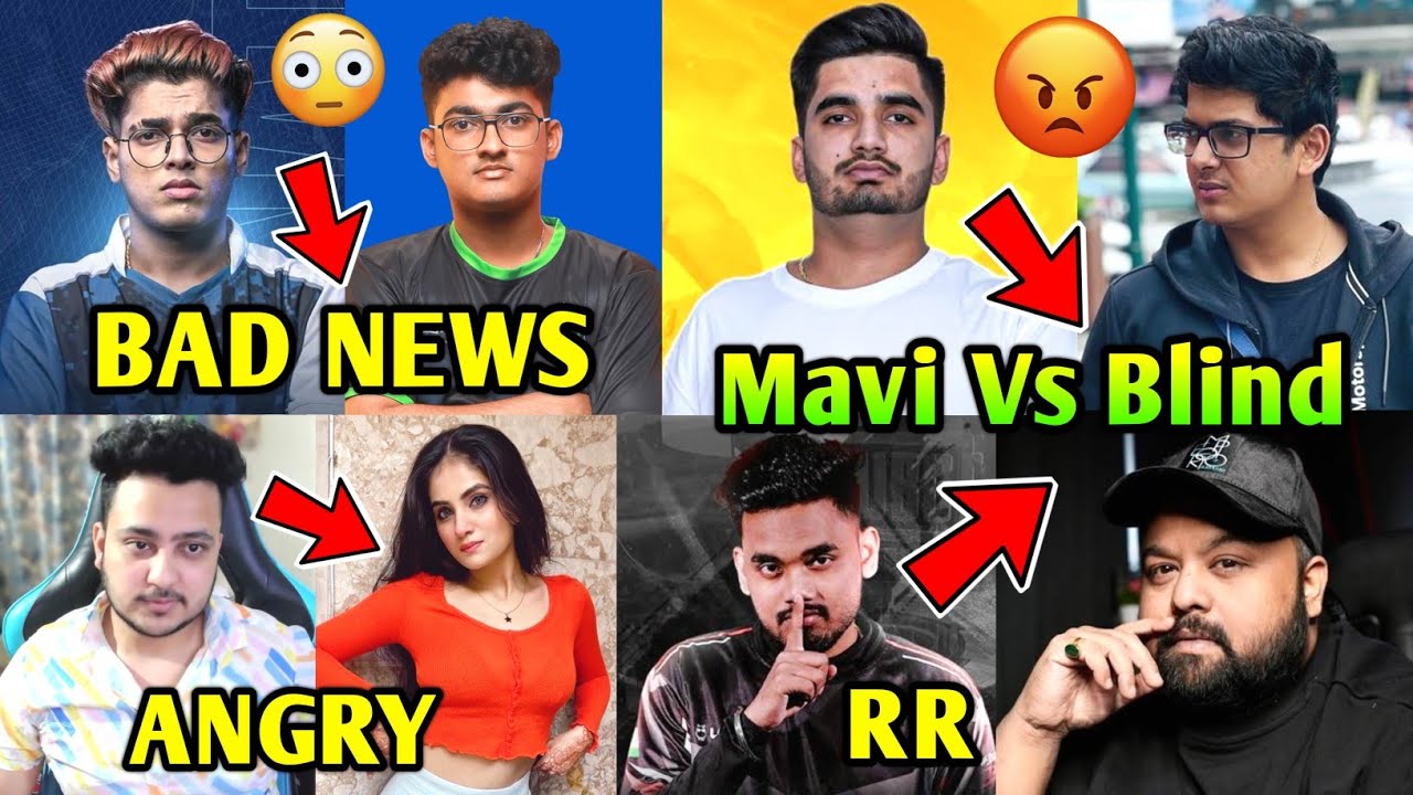Bad News For Jonathan, Goblin 😳 Mavi vs Blind 😱 Hrishav Angry - YouTube