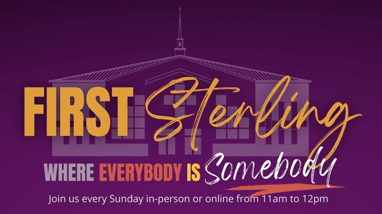 Sunday Service | First Sterling Church | Bishop Leslie Patterson, Jr. Senior Pastor