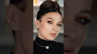 🎃🧡 Pomarańczowe smoky eye na jesień 🍂✨ #katosu #makeup #tutorial