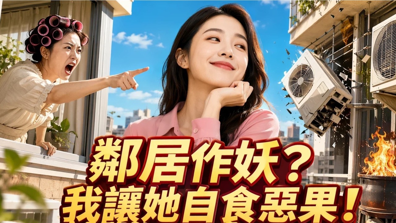 惡鄰道德綁架強佔空調，我以毒攻毒反制