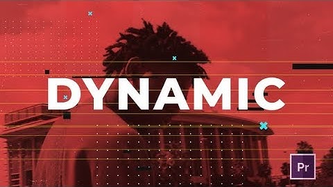 Premiere Pro Template: Dynamic Modern Intro