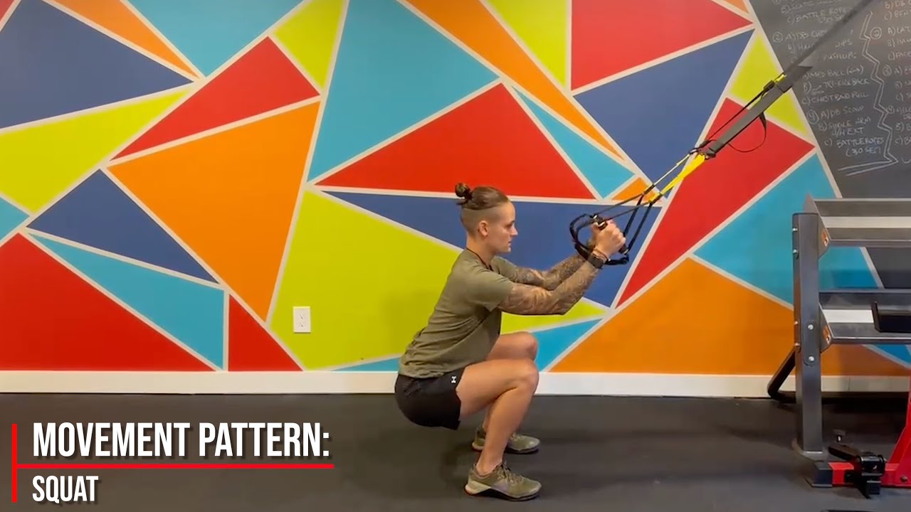 Firefighter TRX Exercise: Bodyweight Squat | Firefighter Peak ...
