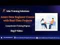 Azure Data Engineering Day3 video on 15th Feb 2026 wknd batch.