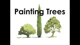 Painting trees easily