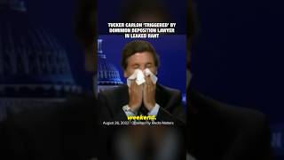 “TRIGGERED”: Tucker Carlson MELTS DOWN over Dominion Lawyers in LEAKED FOOTAGE