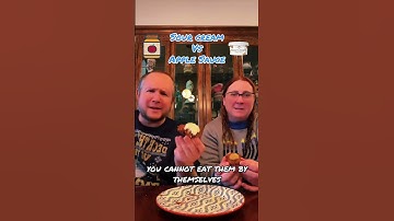 Thumbnail of Sour Cream vs Applesauce Song #latke #latkes #sourcream #applesauce #hanukkah #chanukah #jewishfood