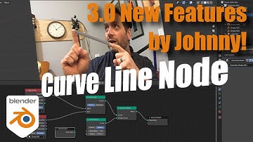 Nieuwe functies in Blender 3.0: Primitieve krommelijn