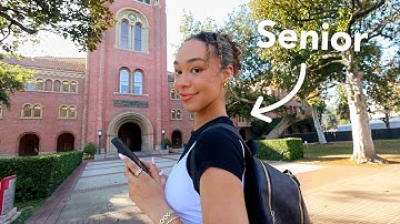 FIRST WEEK OF COLLEGE VLOG! 📓 new classes, productive routine, senior year at USC film school