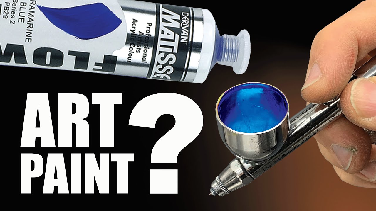 How To Thin Acrylic Paint For Airbrush - Airbrush Guru