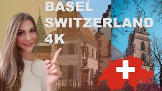 Basel Switzerland | top 10 Basel | city tour | 4K | things to do | history | basel 4K